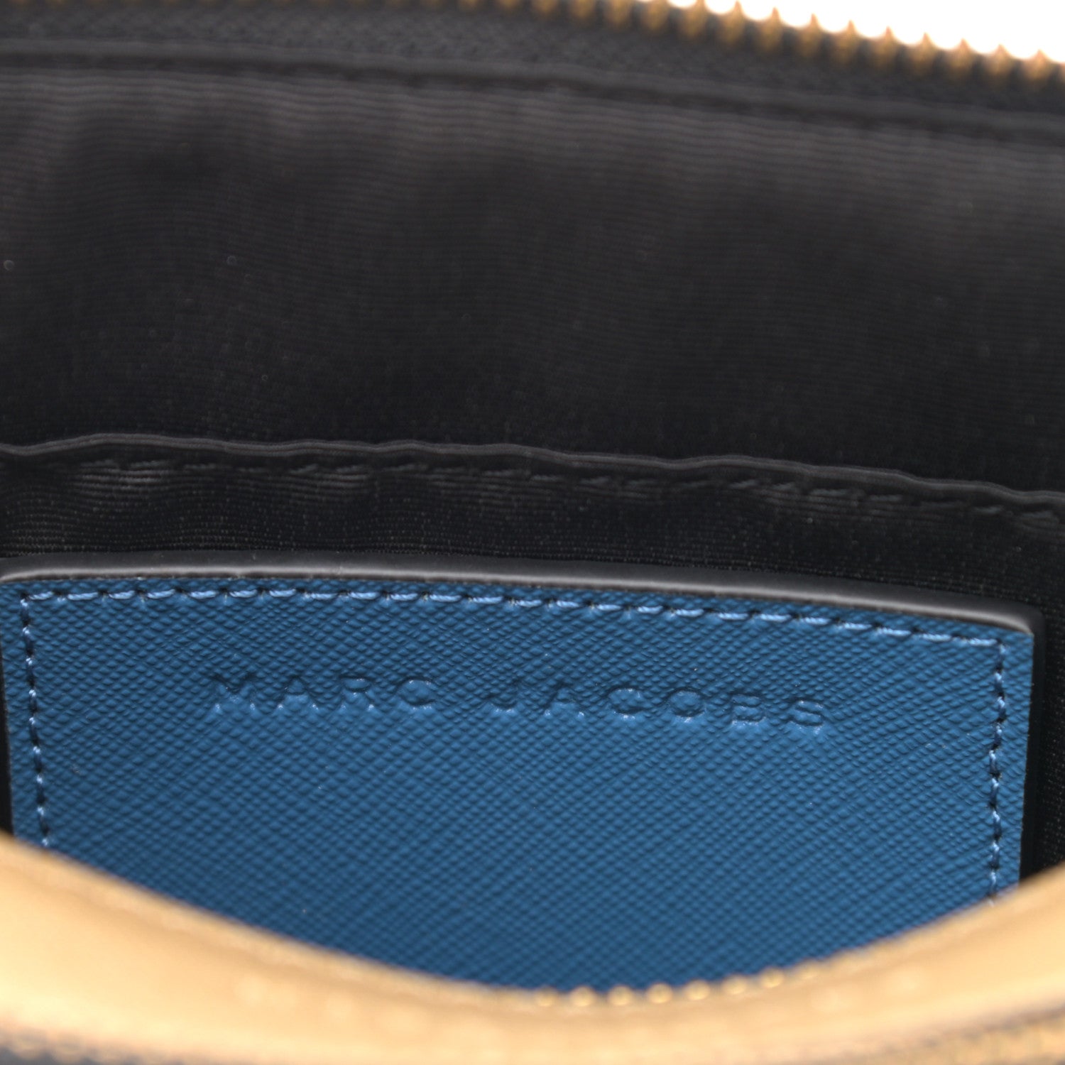 Marc Jacobs Saffiano Small Snapshot Camera Bag Blue 7 of 11