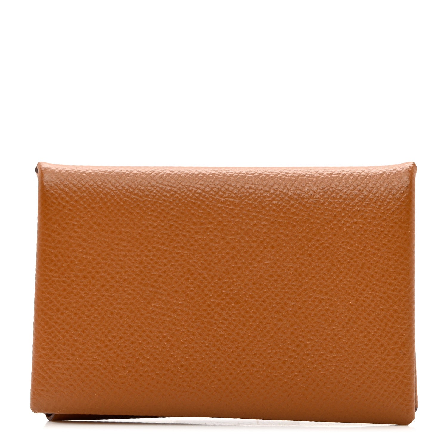 Hermes Epsom Calvi Card Case Gold 1 of 6