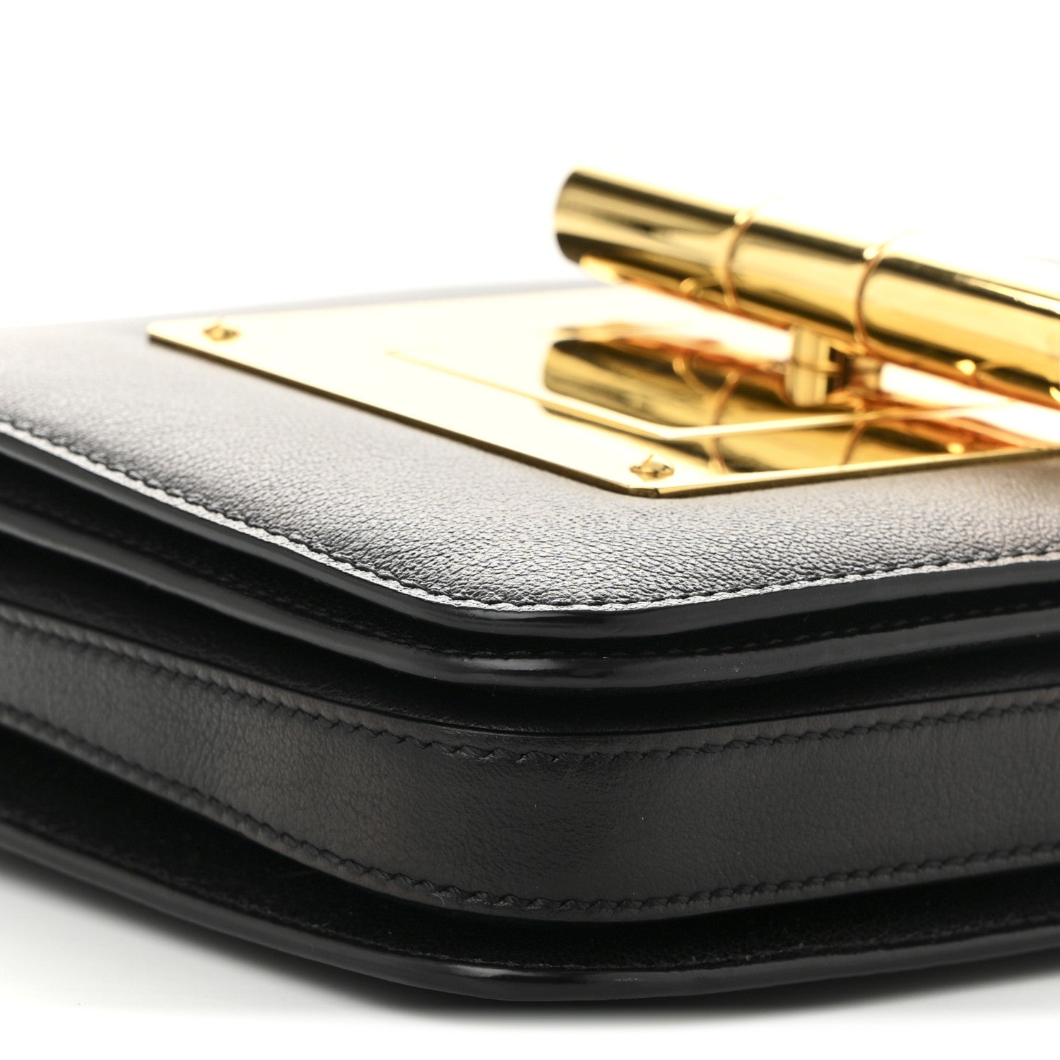 Tom Ford Calfskin Natalia Medium Bag Black 9 of 10