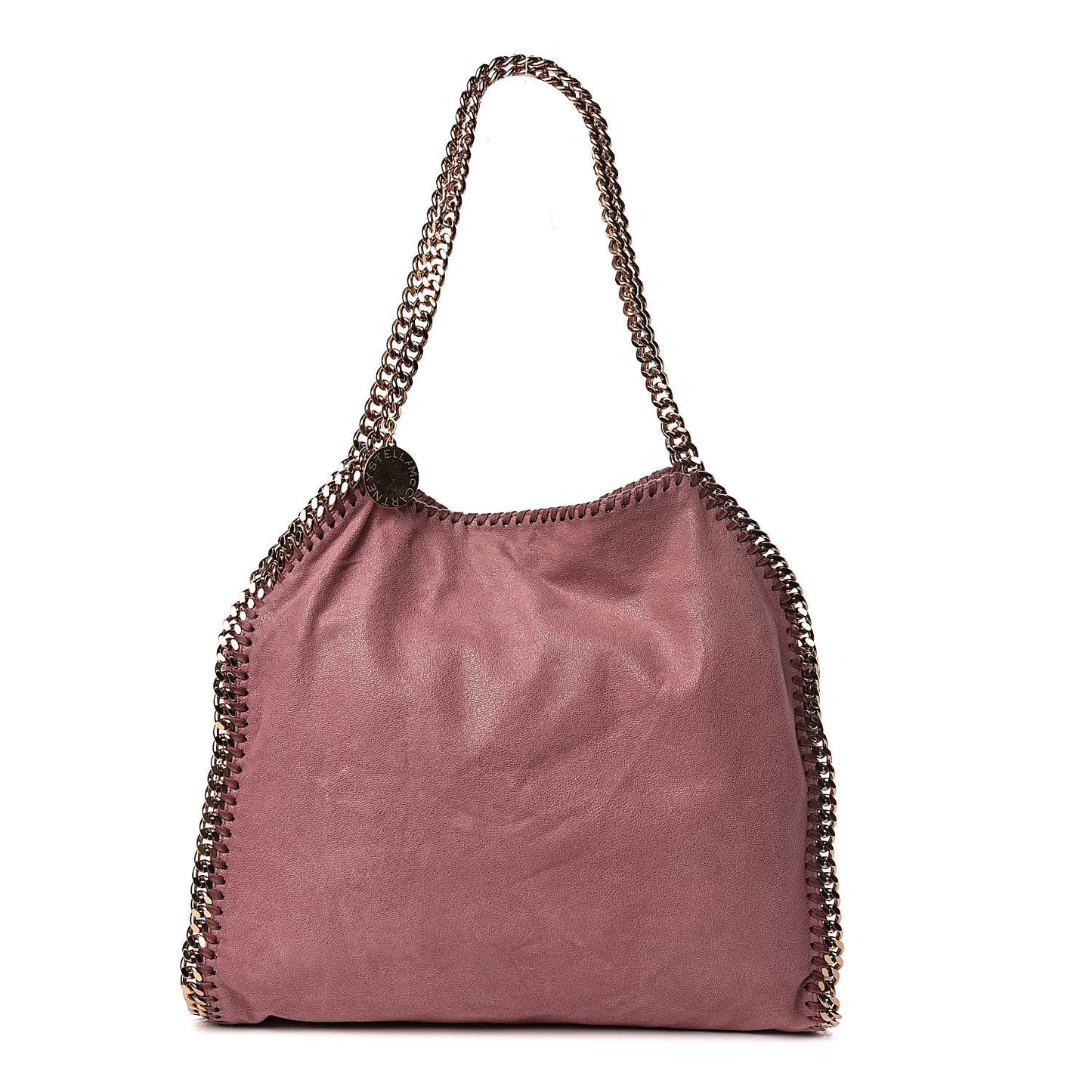 Shaggy Deer Small Falabella Tote Pink