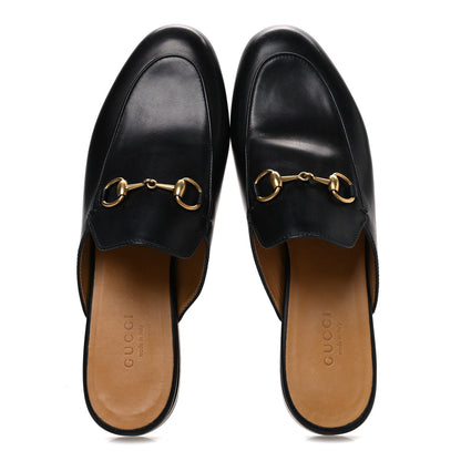 Gucci Calfskin Womens Princetown Slippers 36.5 Black 2 of 11
