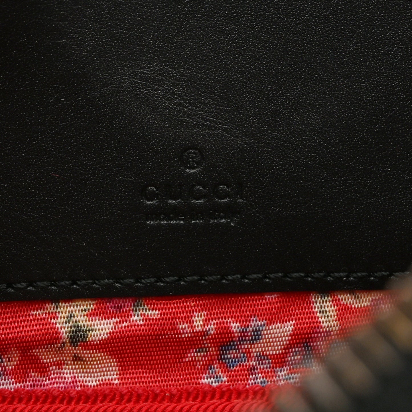 Patent Rubber Game Patch Logo Belt Bag 95 38 Black
