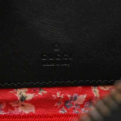 Gucci Patent Rubber Game Patch Logo Belt Bag 95 38 Black 6 of 15