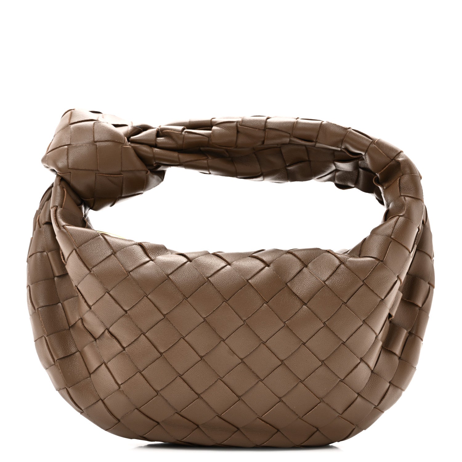 Bottega Veneta Nappa Intrecciato Mini Jodie Dark Taupe 8 of 11