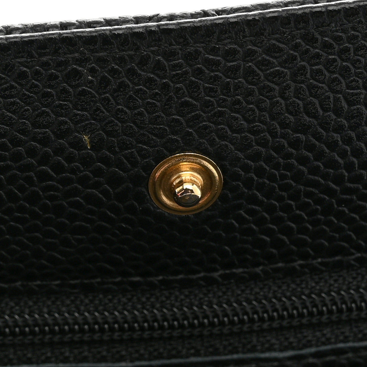 Chanel Caviar Quilted Wallet on Chain WOC Black 7 of 12