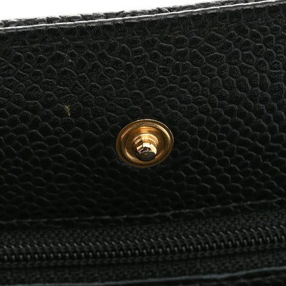 Chanel Caviar Quilted Wallet on Chain WOC Black 7 of 12