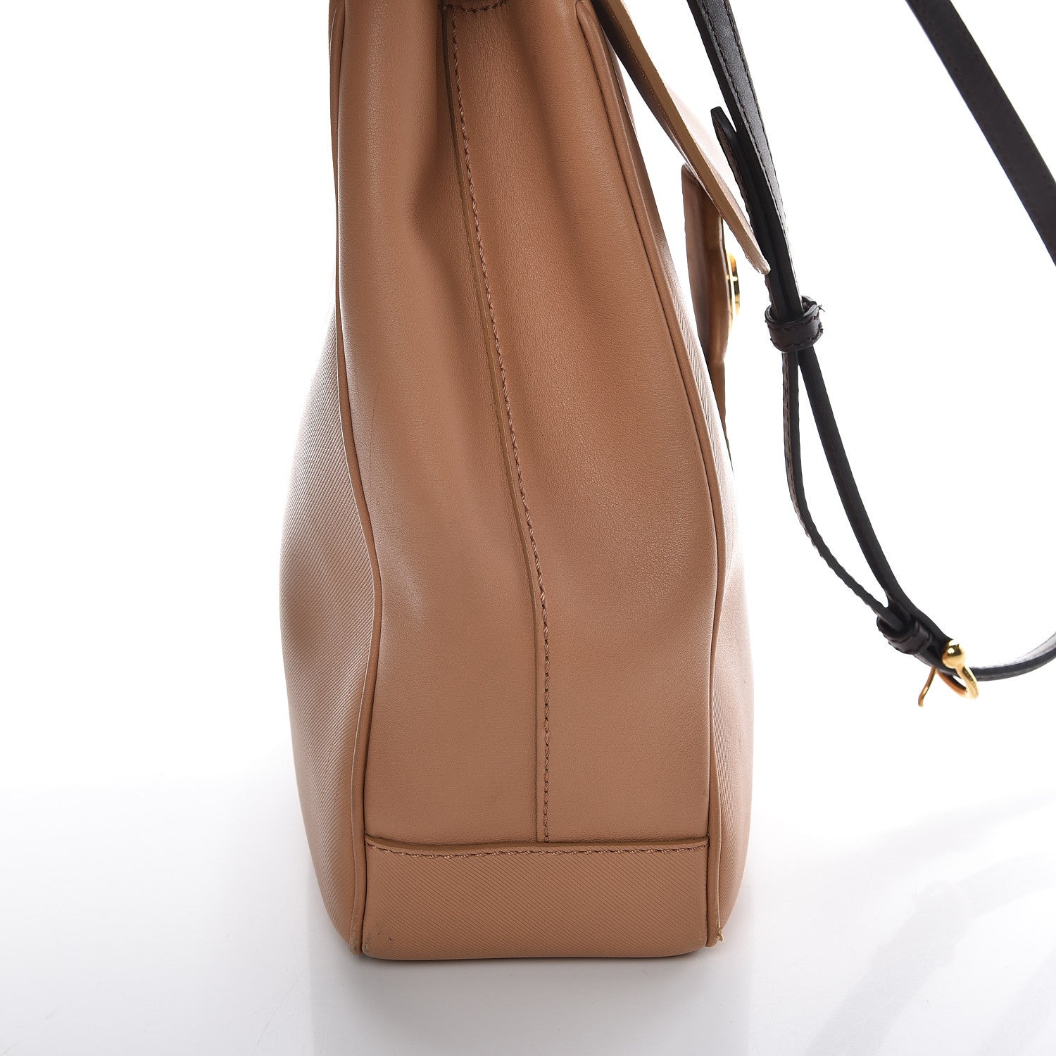 Burberry Trench Calfskin Large DK88 Top Handle Bag Pale Clementine 18 of 19