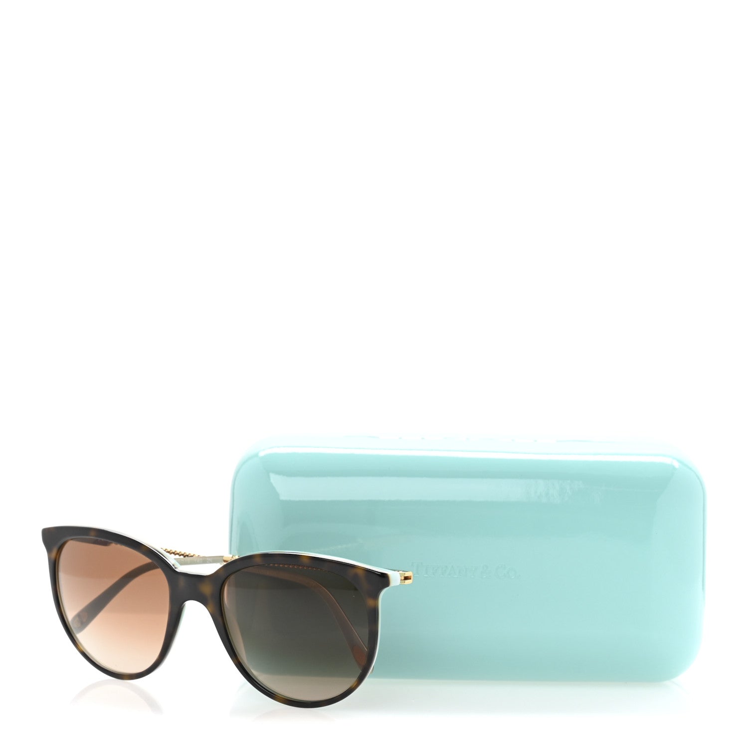 Tiffany Acetate Metal TF4087-B Sunglasses Brown Blue 9 of 9