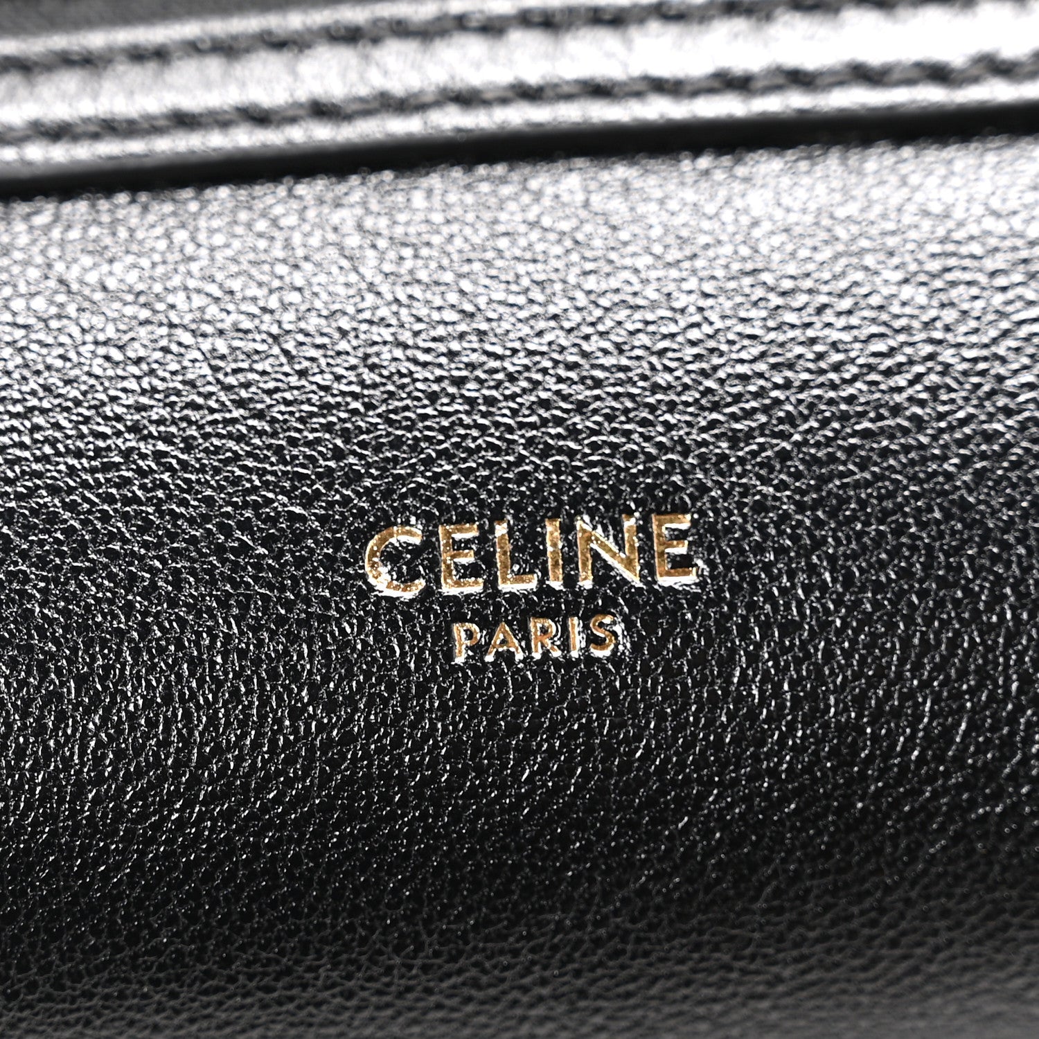 Celine Supple Shiny Lambskin Little New Luggage Black 7 of 10