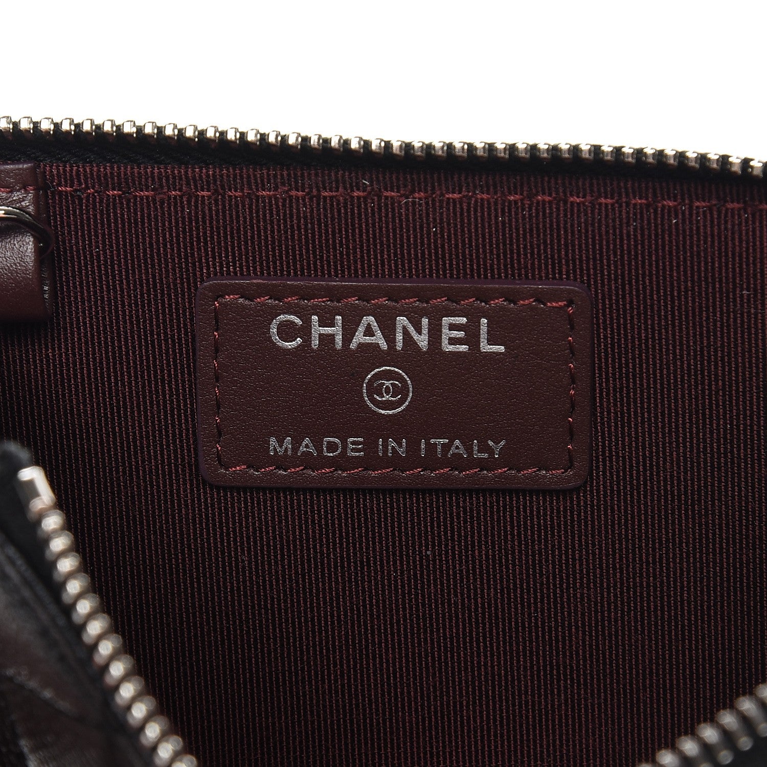 Chanel Caviar Quilted Key Holder Case Black 6 of 8