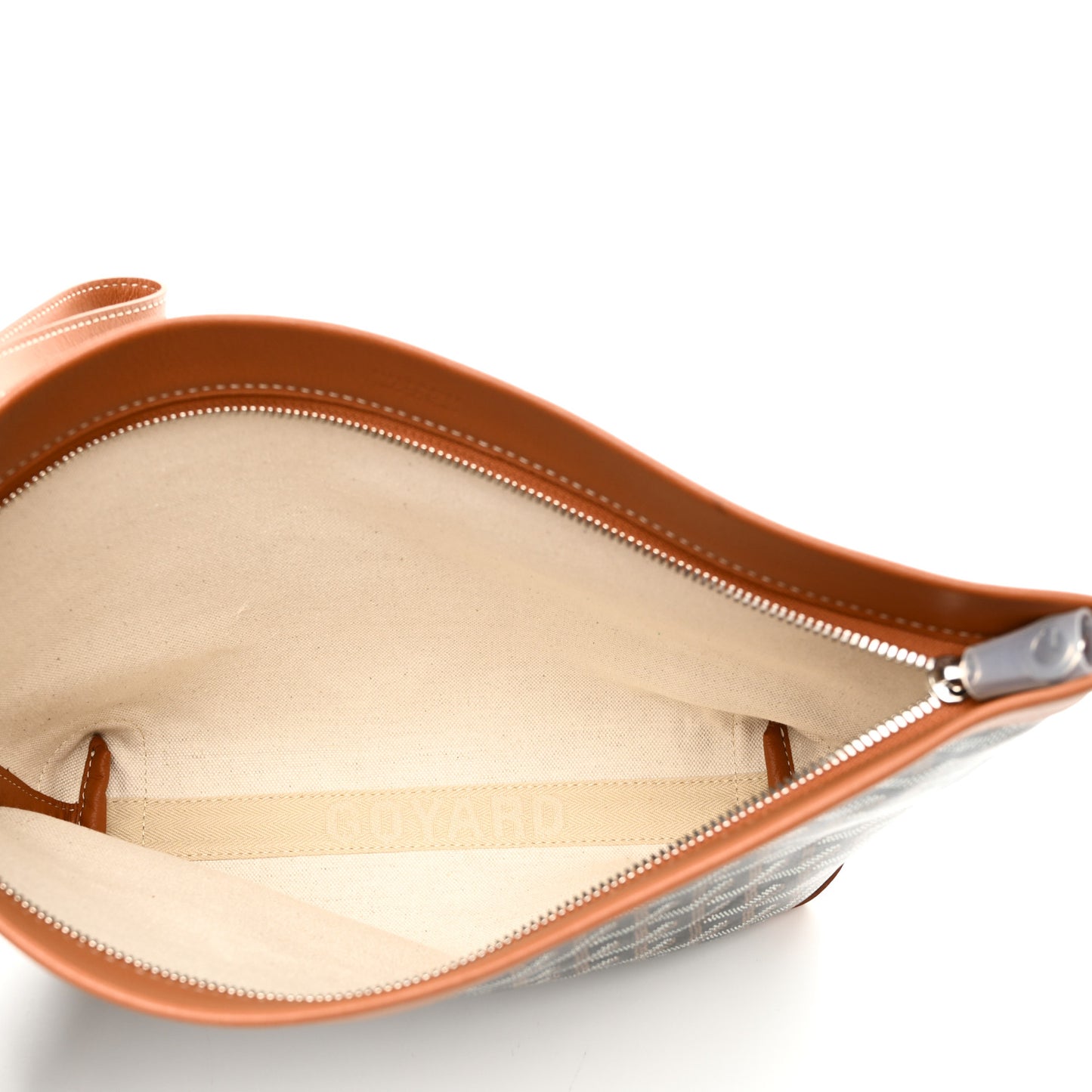 Goyardine Conti Pouch Black Gold