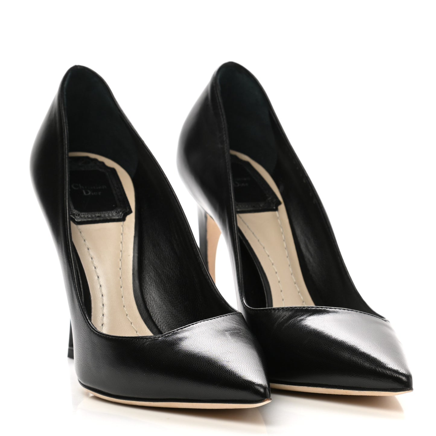 Calfskin Songe 100 Pumps 35 Black