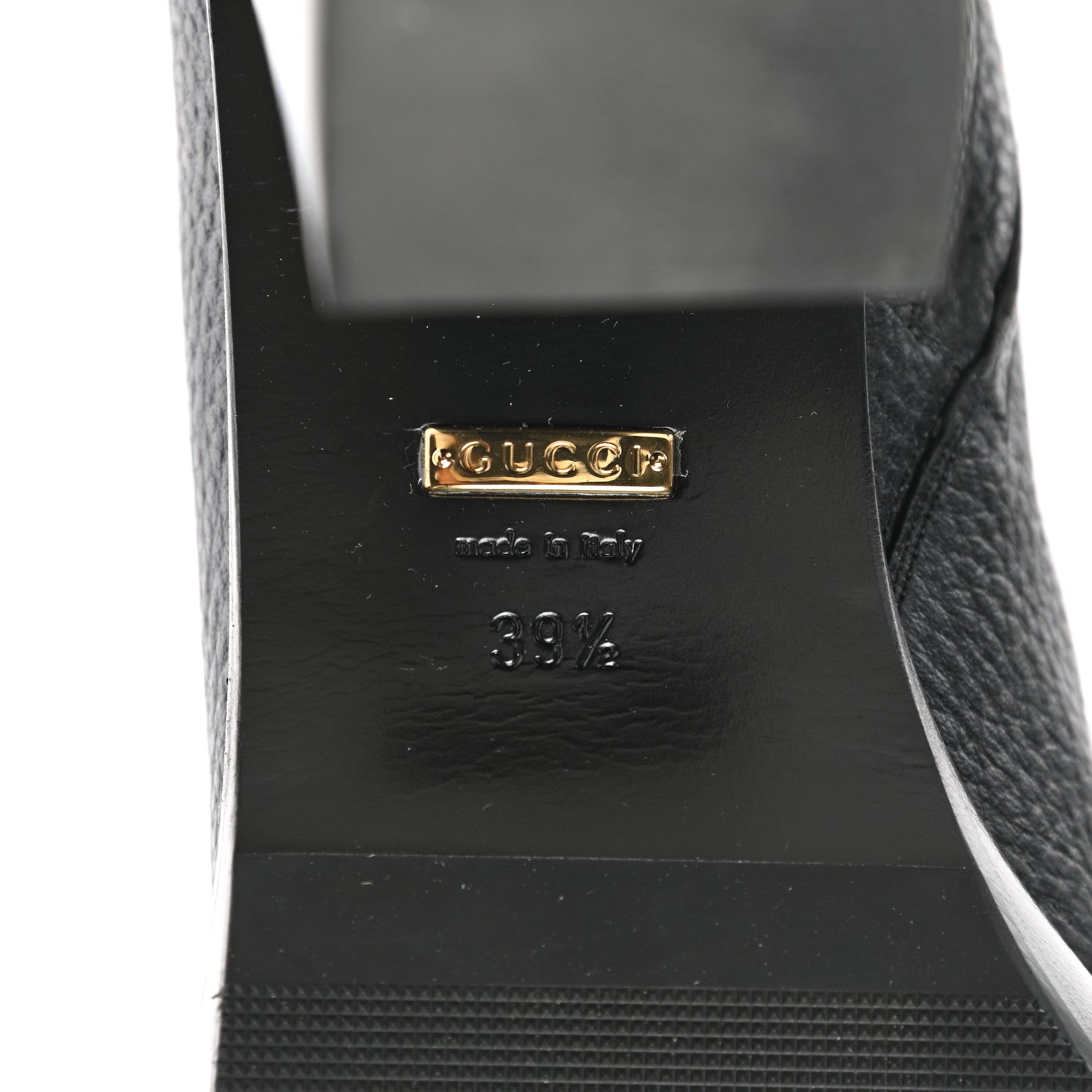 Gucci Austin Calfskin Interlocking G Ankle Boots 39.5 Black 7 of 10