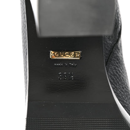 Gucci Austin Calfskin Interlocking G Ankle Boots 39.5 Black 7 of 10