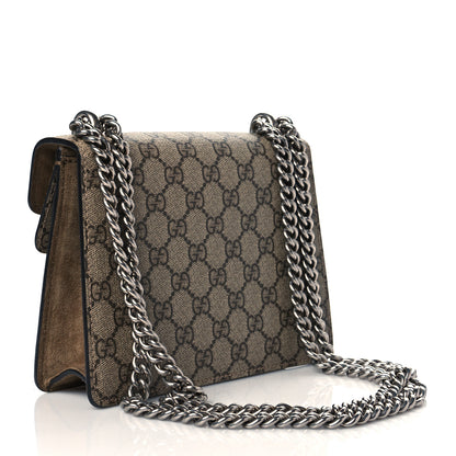 Gucci GG Supreme Monogram Mini Dionysus Shoulder Bag Taupe 3 of 11