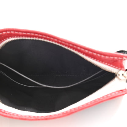 Balenciaga Agneau Arena Multicolore Bazar Strap Clutch Grey White Black Red Blue 5 of 10