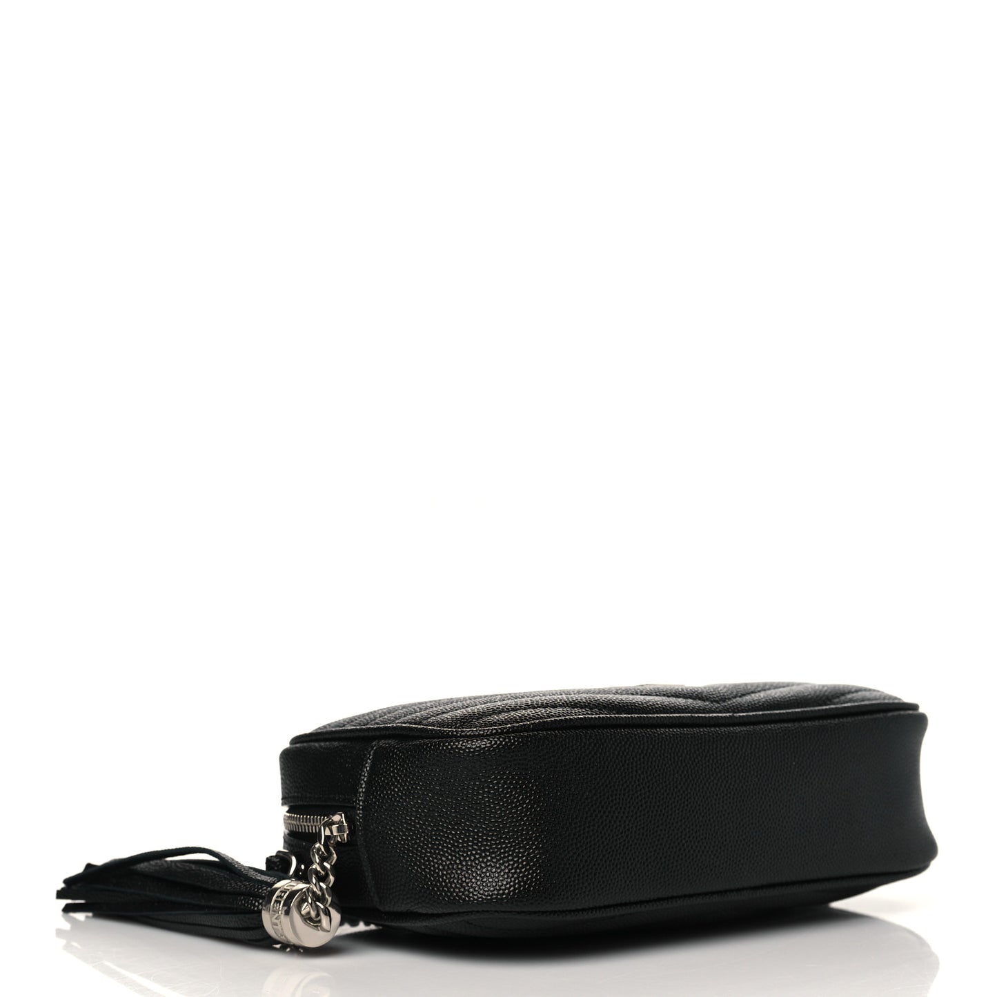 Grain De Poudre Matelasse Monogram Mini Lou Camera Bag Black