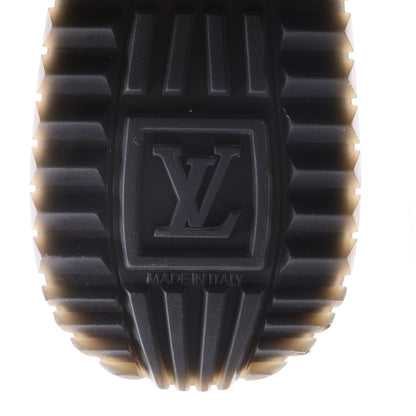 Louis Vuitton Calfskin Damier Azur Run Away Sneakers 40 White 8 of 10