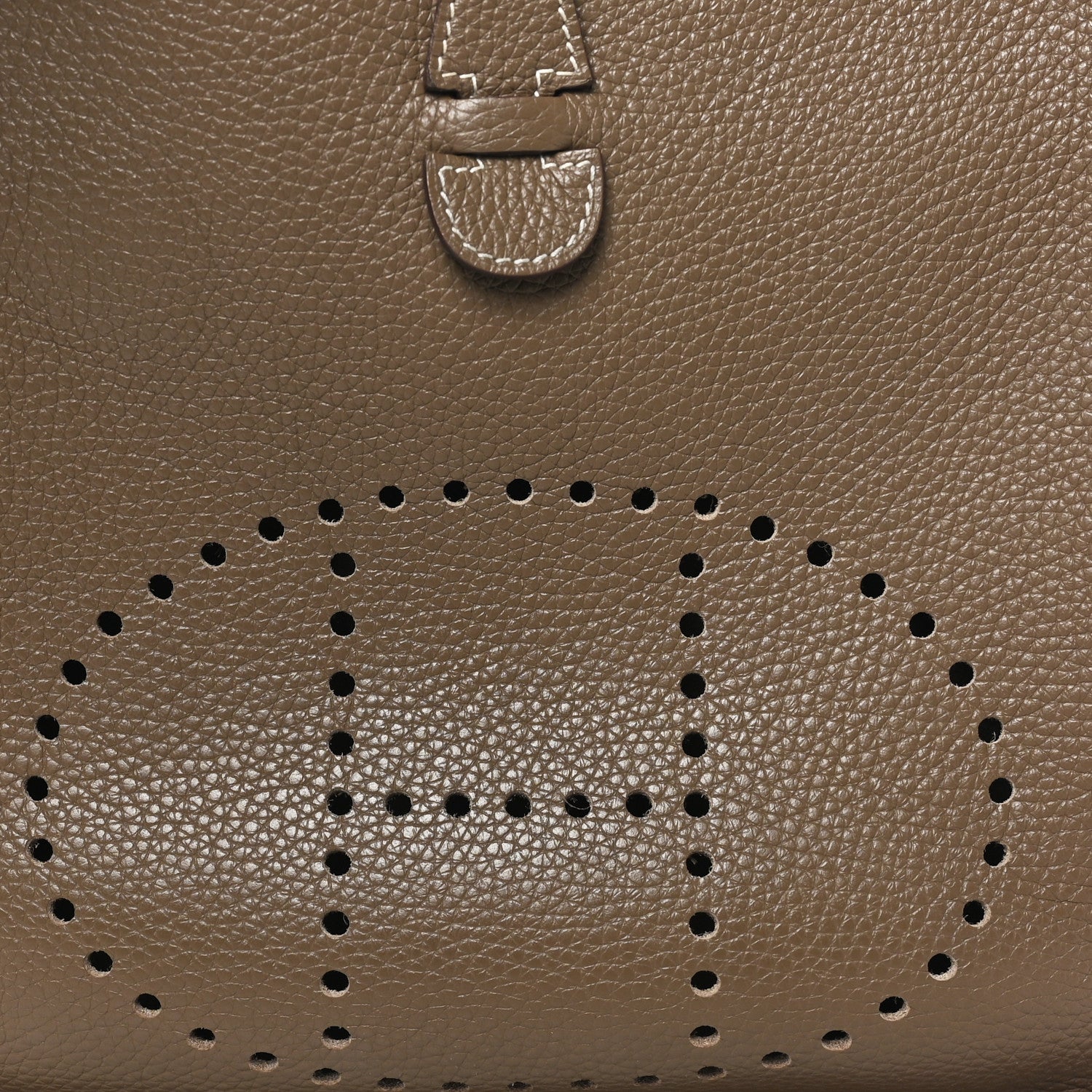 Hermes Taurillon Clemence EVELYNE III PM Etoupe 8 of 11