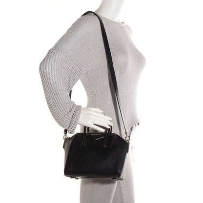 Givenchy Sugar Goatskin Mini Antigona Black 2 of 11