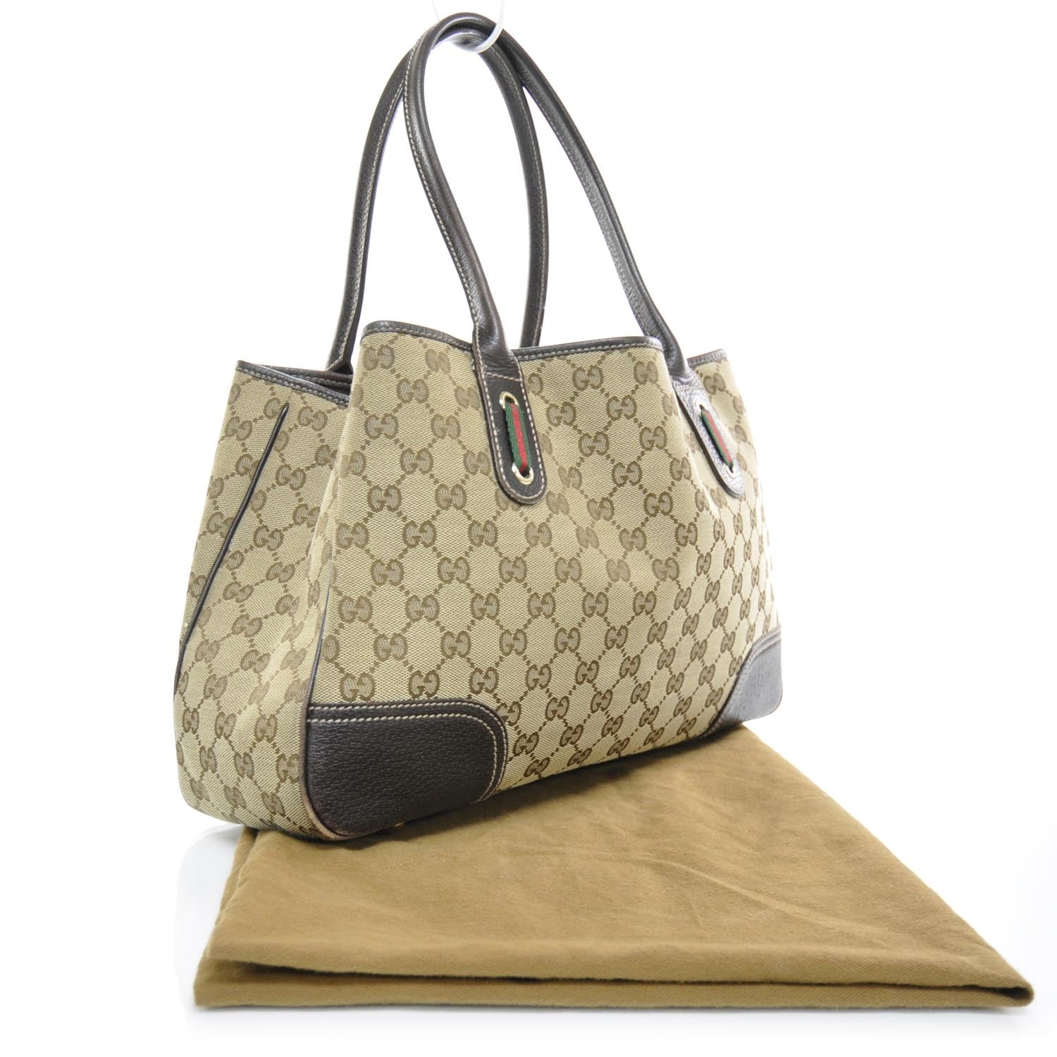 Gucci Monogram Large Princy Satchel 2 of 10