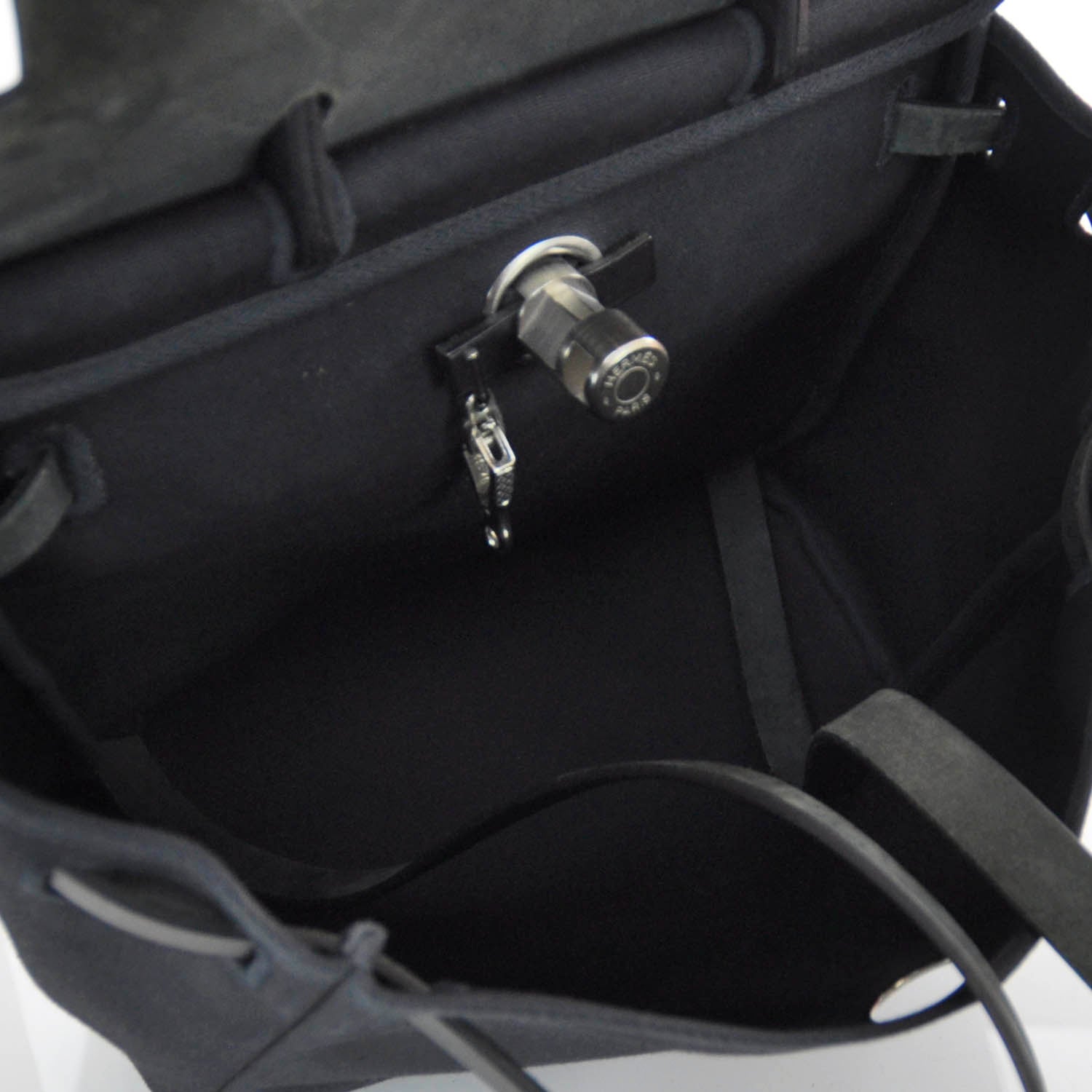 Hermes Toile Herbag Black 9 of 9