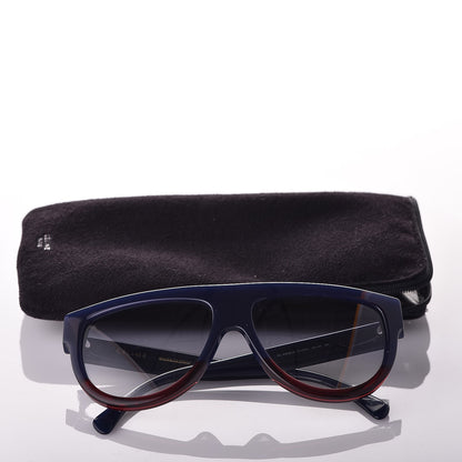 Celine Shadow Sunglasses CL 41026/S Blue Red 7 of 7