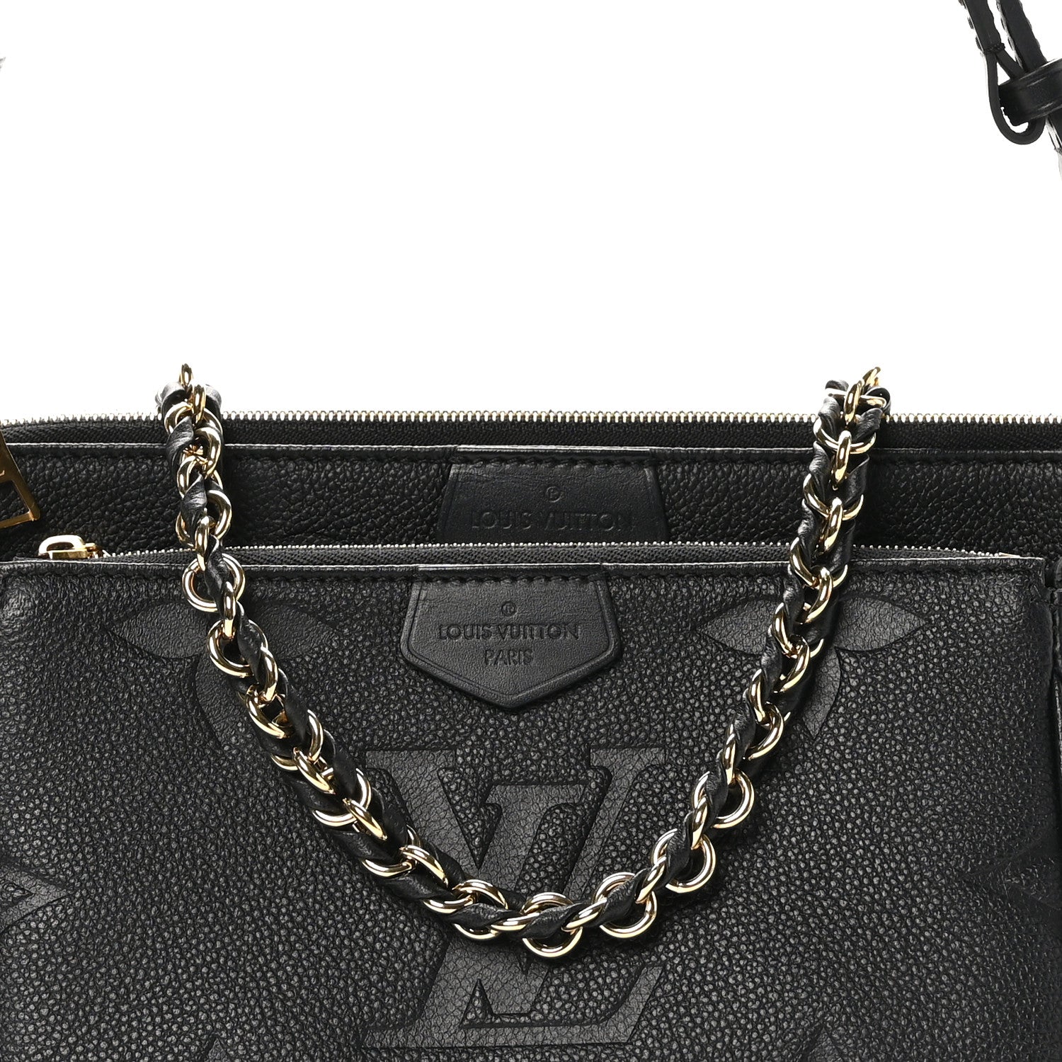 Louis Vuitton Empreinte Monogram Giant Multi Pochette Accessories Black 7 of 9
