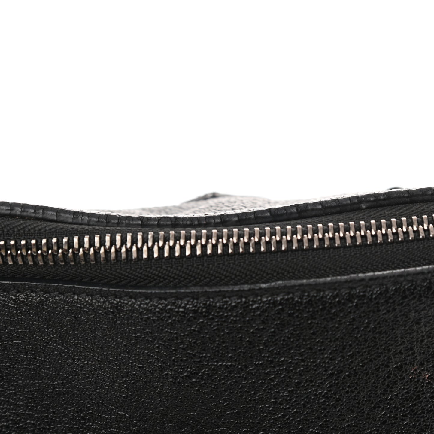 Calfskin Drawstring Tote Black