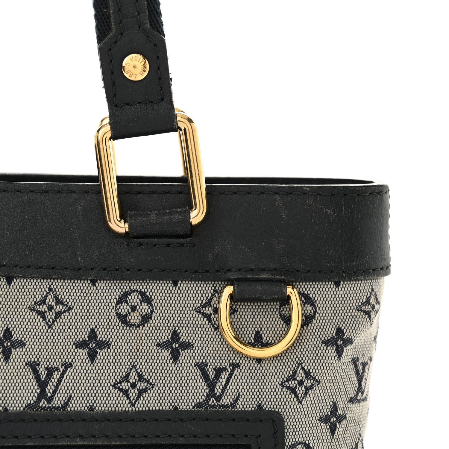 Louis Vuitton Mini Monogram Lucille PM Blue 14 of 19
