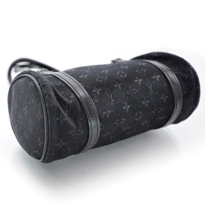 Louis Vuitton Satin Monogram Mini Papillon Black 4 of 7