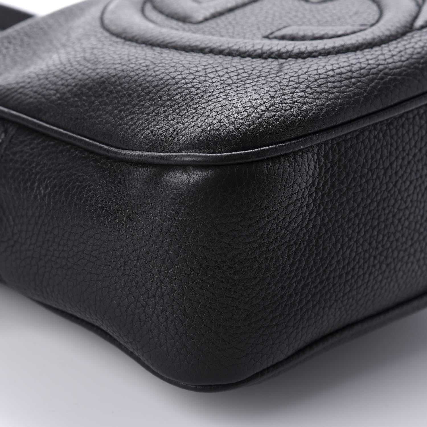 Gucci Pebbled Calfskin Small Soho Disco Bag Black 6 of 10