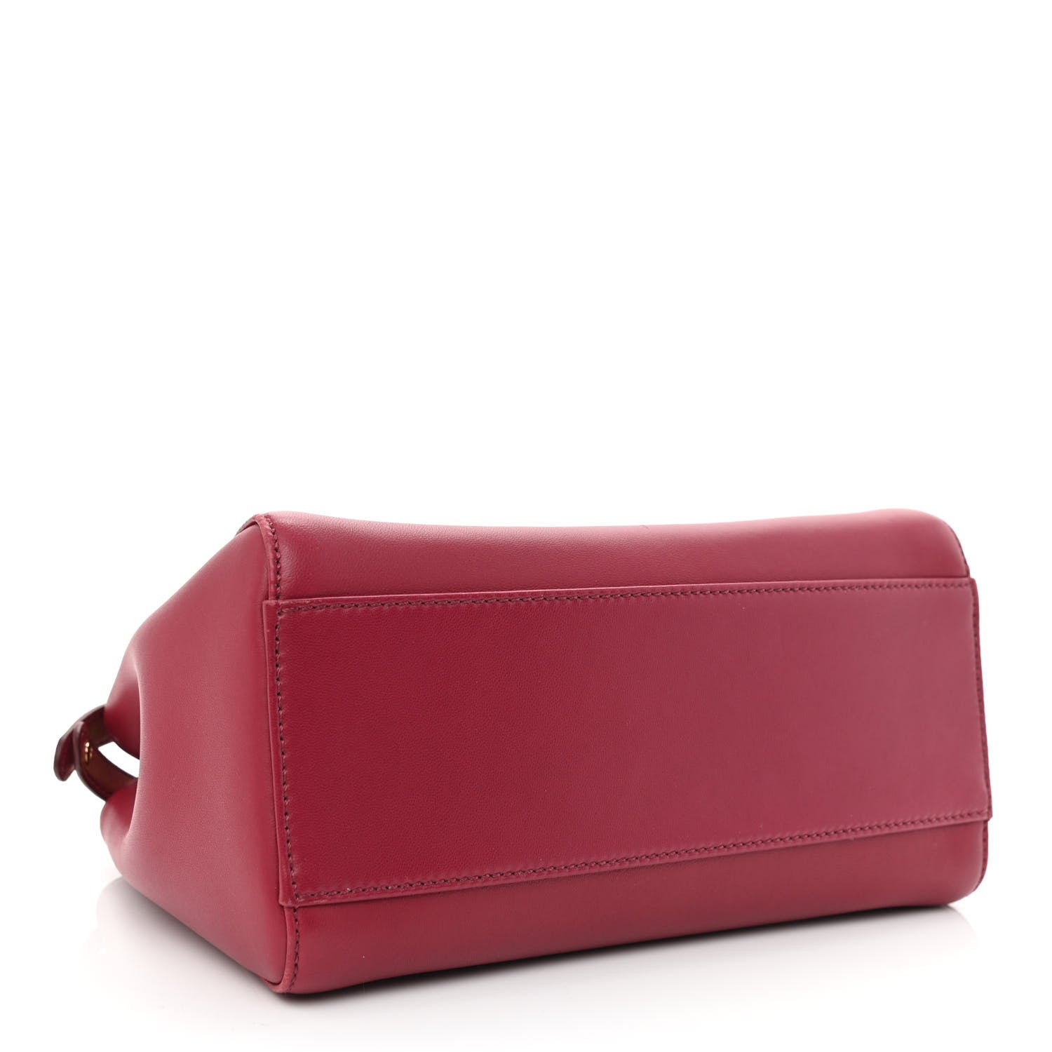 Fendi Nappa Monster Eyes Mini Peekaboo Iconic Satchel Amarena Fiamma 4 of 13