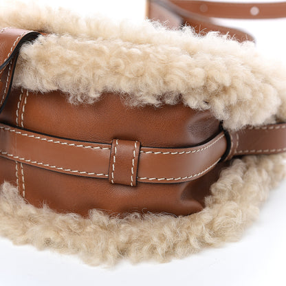 Chloe Small Grain Shiny Calfskin Small Marcie Round Crossbody Bag Caramel 8 of 8