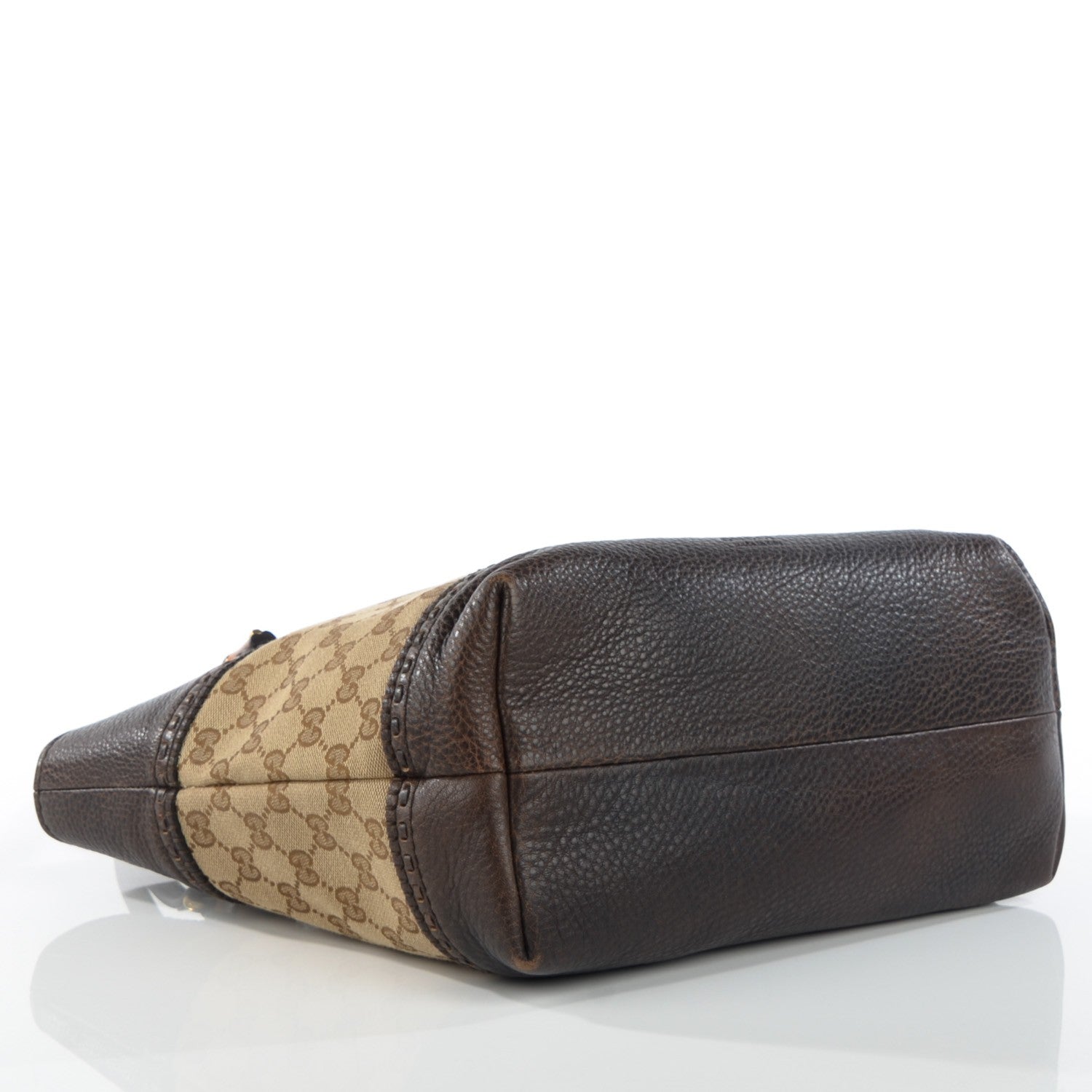 Gucci Monogram Medium Laidback Crafty Tote Dark Brown 4 of 7