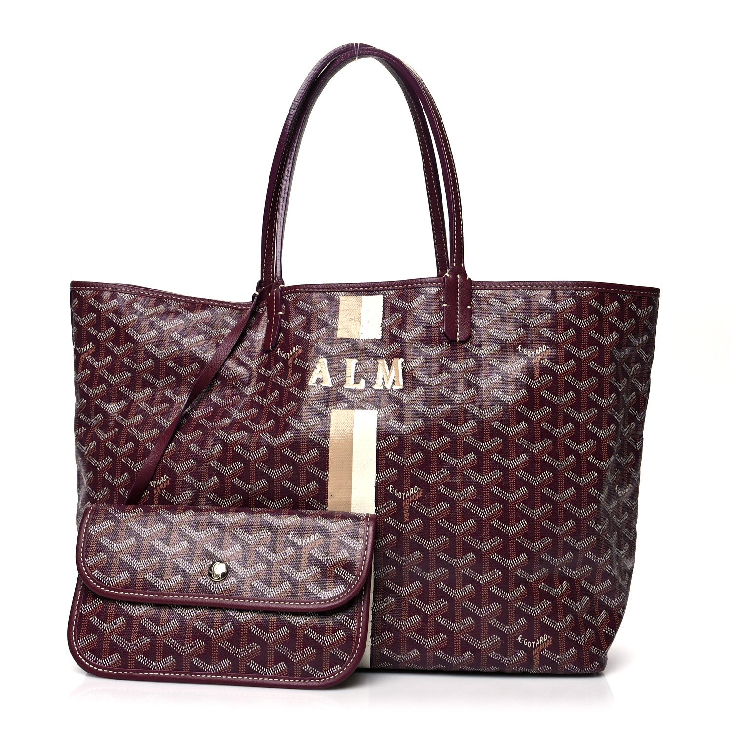 Goyard Goyardine Saint Louis PM Burgundy 1 of 12