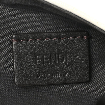 Fendi Nappa FF 1974 Embossed Mini Baguette White 6 of 12