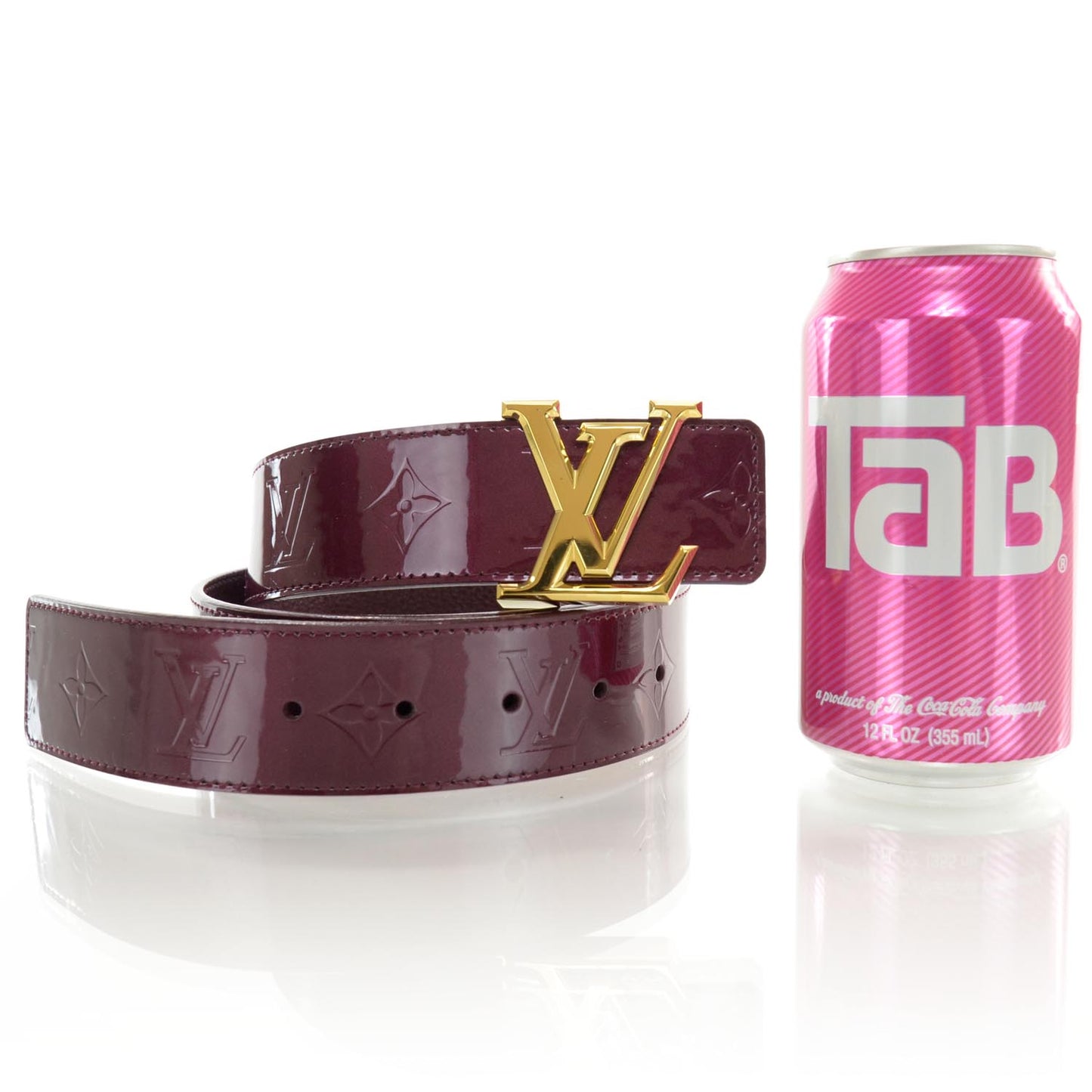 Vernis LV Facettes Belt 85 34 Rouge Fauviste
