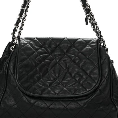 Chanel Caviar Quilted Timeless Accordion Flap Black 9 of 17