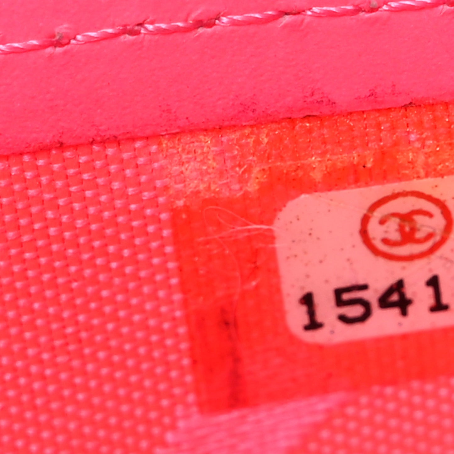 Calfskin Quilted Cambon Long Double Wallet Black