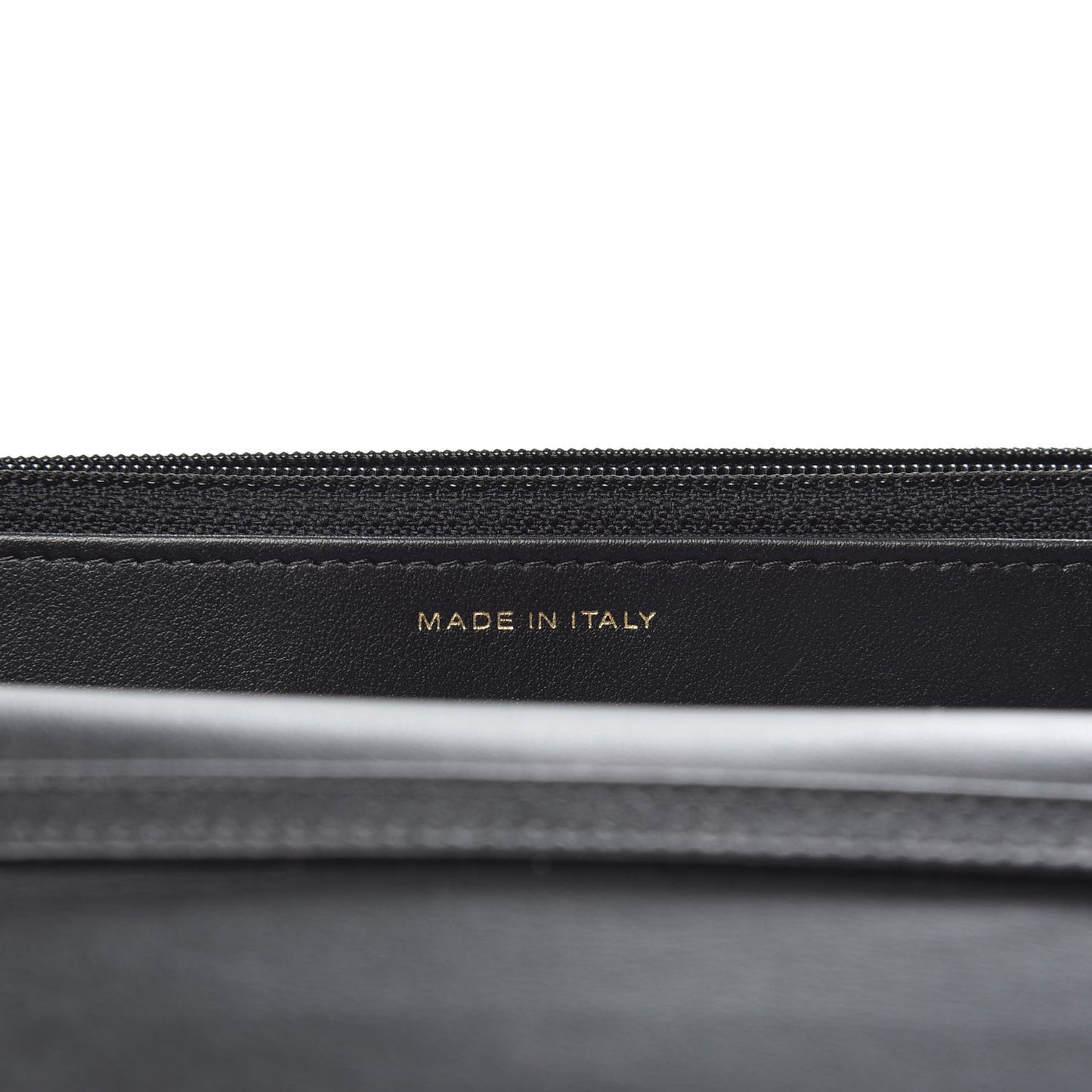 Calfskin Crocodile Embossed Graffiti 2.55 Cocodile Reissue Wallet On Chain WOC Black Gold