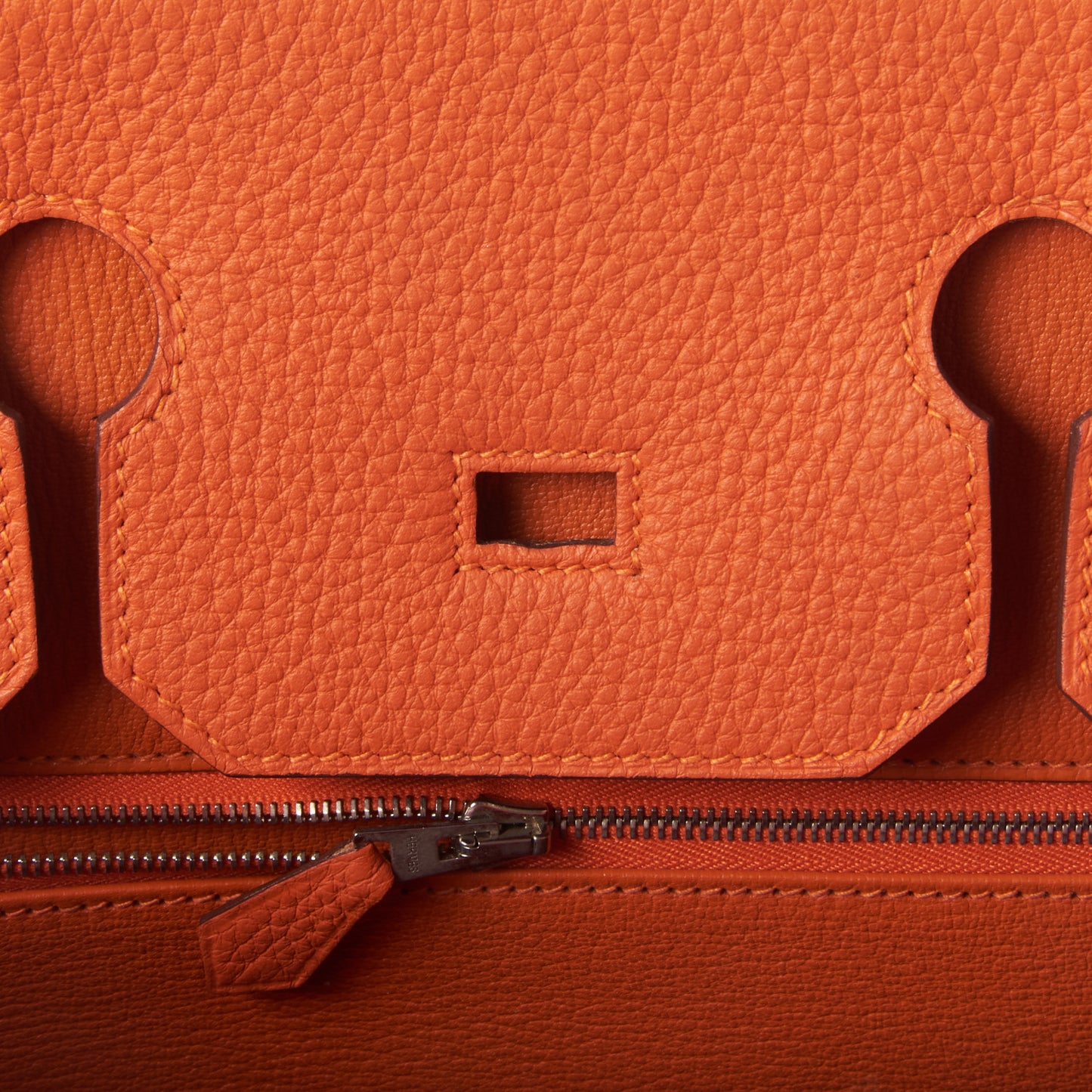 Togo Birkin 35 Orange