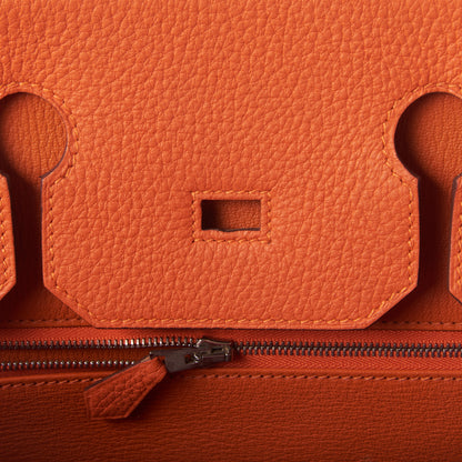 Hermes Togo Birkin 35 Orange 19 of 31