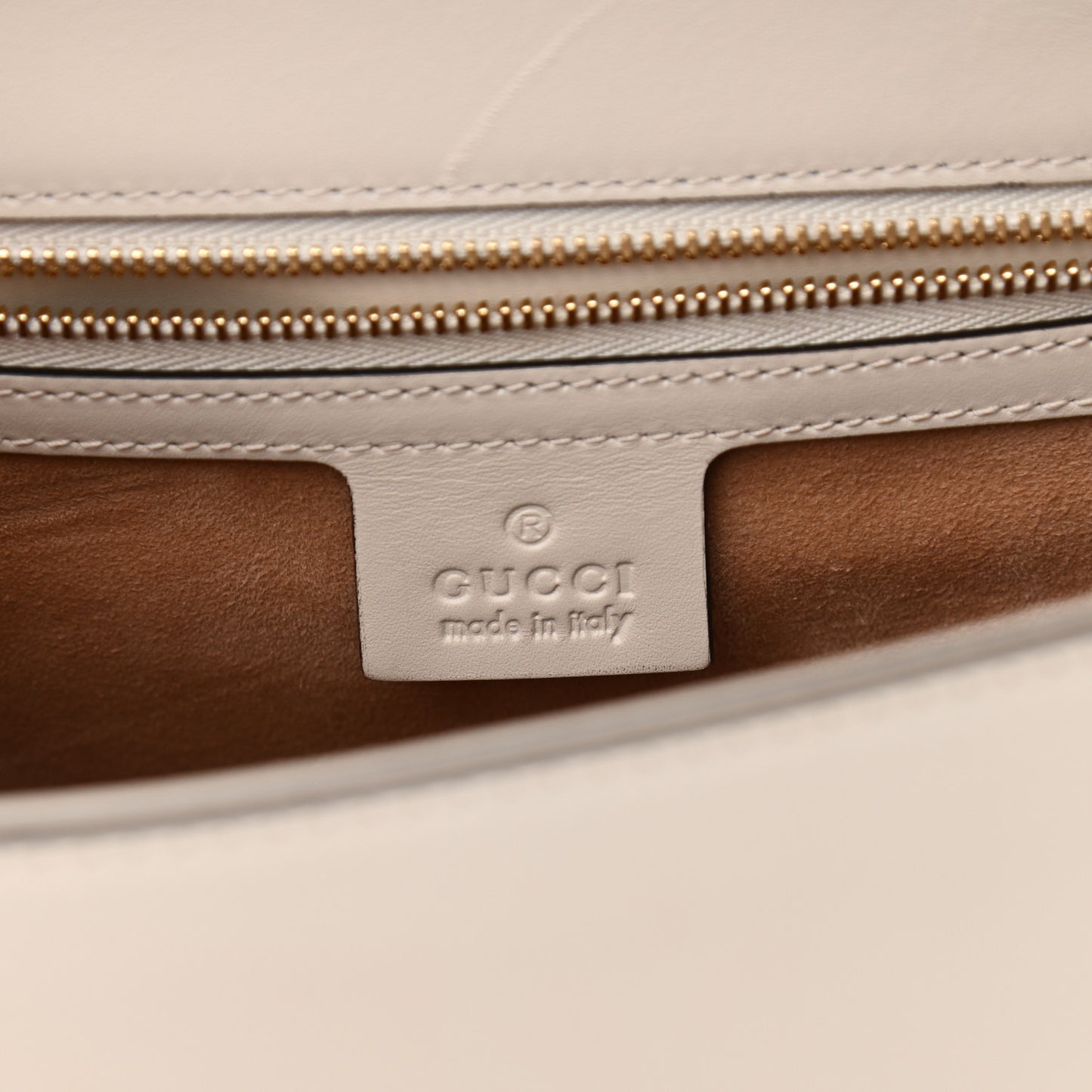 Calfskin Small Sylvie Shoulder Bag Off White
