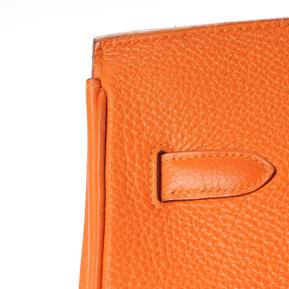 Hermes Togo Birkin 35 Orange 31 of 38