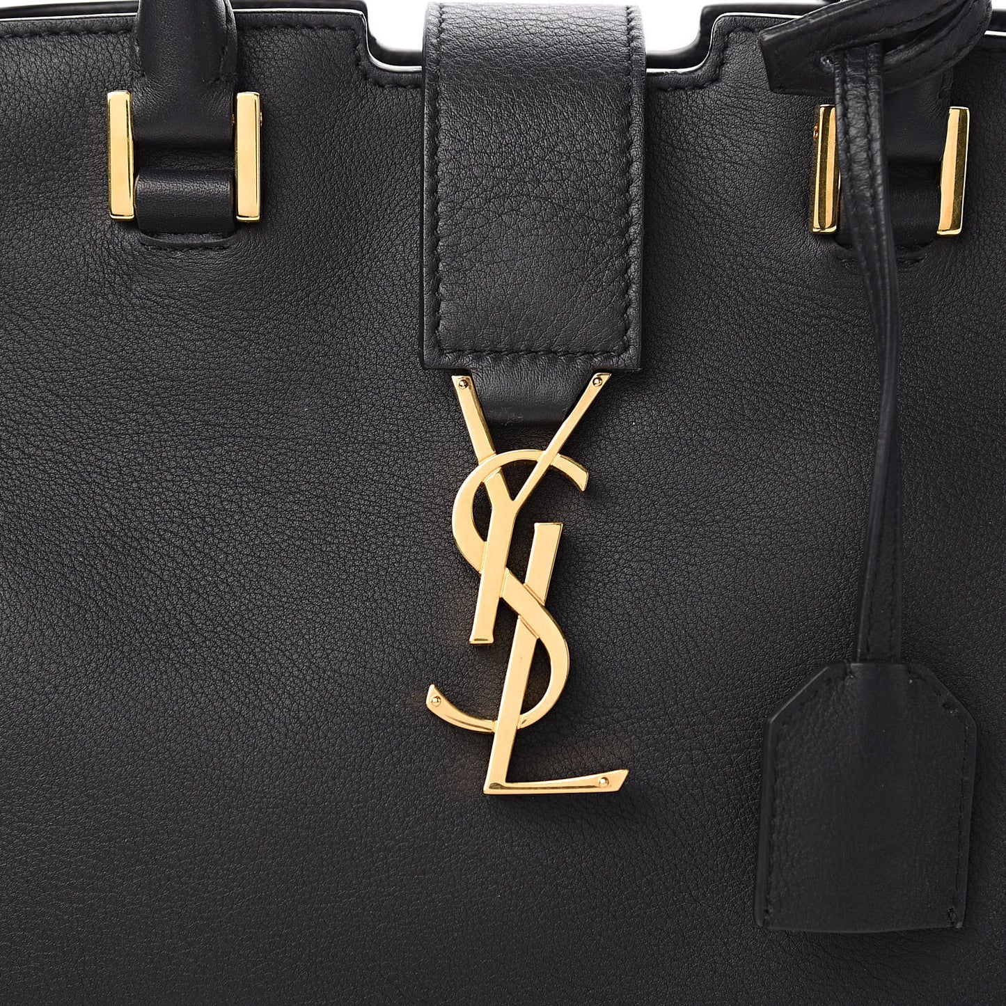 Calfskin Monogram Baby Downtown Cabas Black