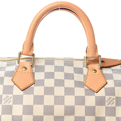 Louis Vuitton Damier Azur Speedy 30 9 of 9