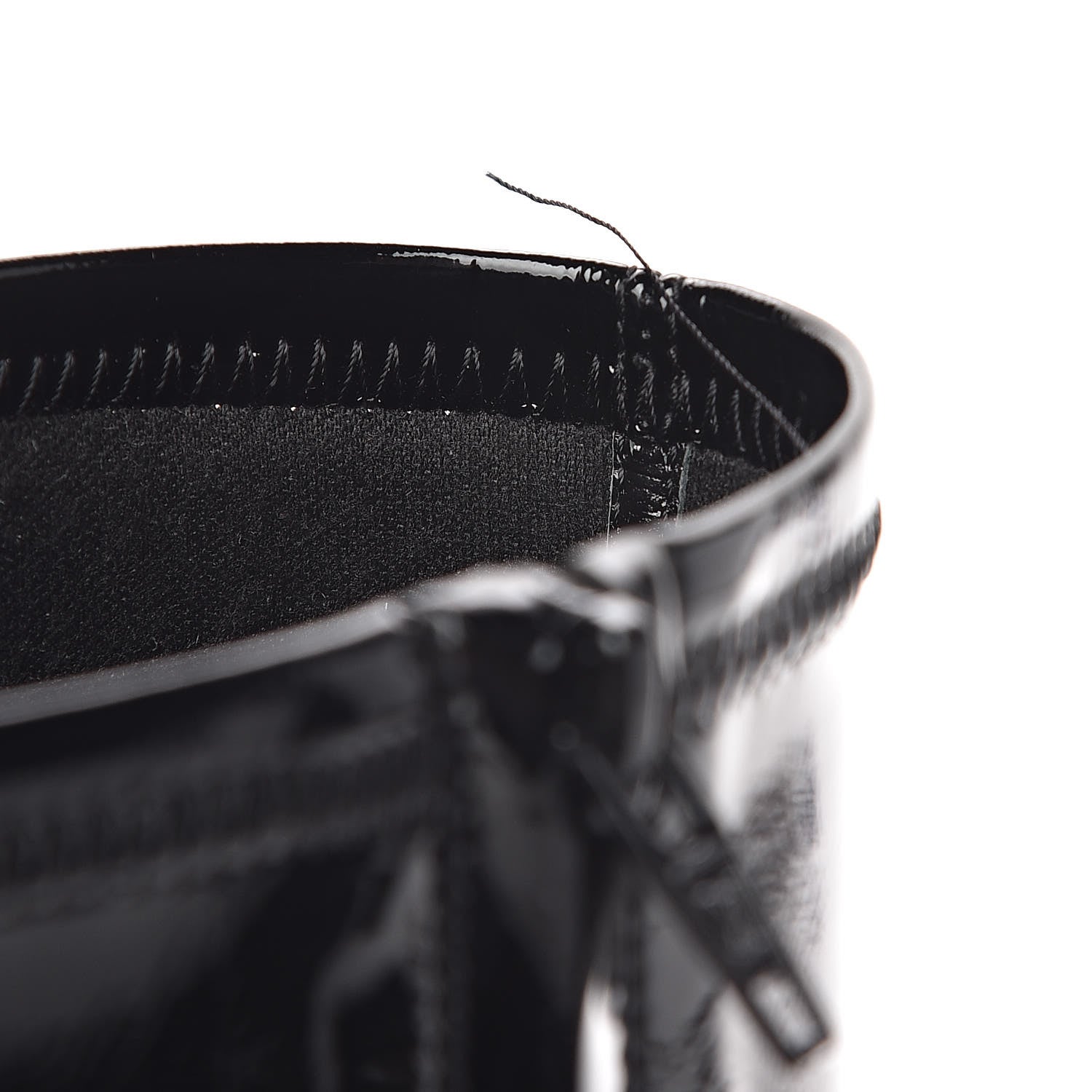 Louis Vuitton Patent Silhouette Ankle Boots 39 Black 7 of 7