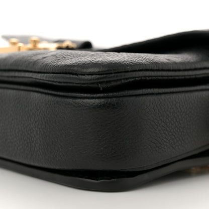 Louis Vuitton Empreinte Pochette Metis East West Black 9 of 10