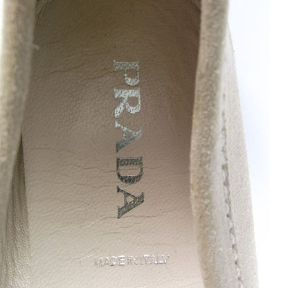 Prada Suede Loafers Driving Moccasins 40 Tan 5 of 7